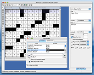 Arensus Crossword Puzzle Editor screenshot